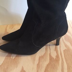 Anne Klein Black Tall Boots